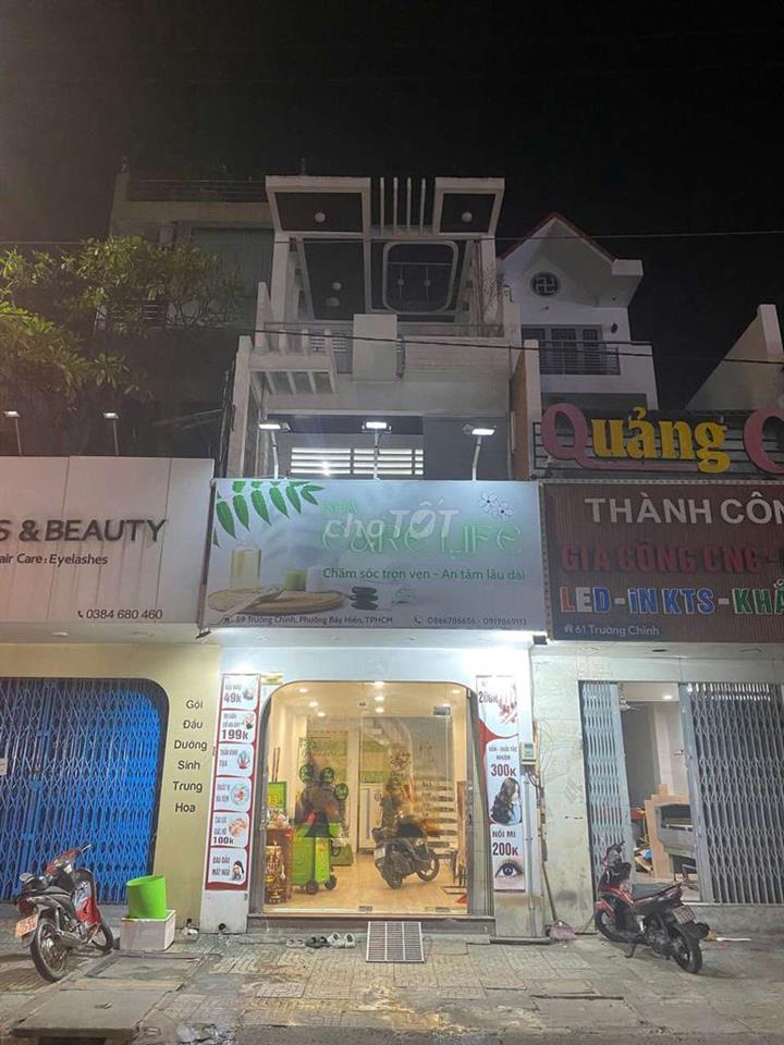 CHO THUÊ NHÀ MẶT TIỀN TRƯỜNG CHINH TÂN BÌNH