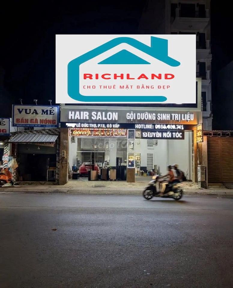 🏠 Cho thuê nhà MT Lê Đức Thọ, P13 GòVấp, 10x40m, 1trệt 1 L 2lầu,Th/máy