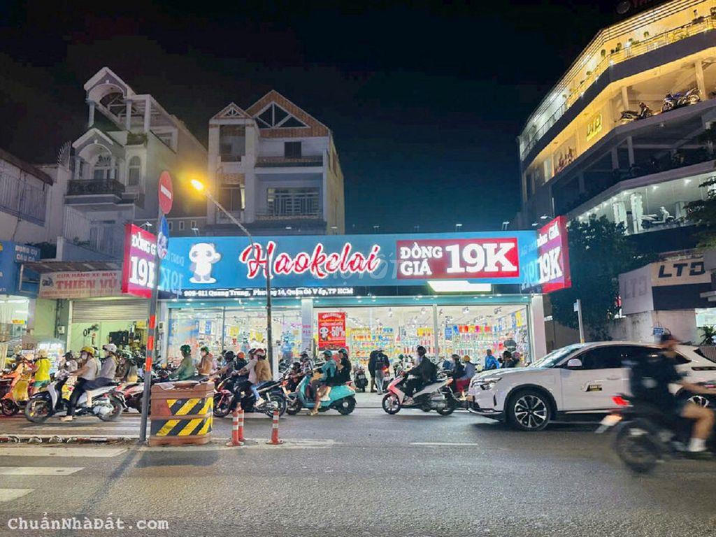 Cho Thuê Nhà GÓC 2MT: Quang Trung, P14,Gò Vấp- DT: 15m x 29m NH 18m )