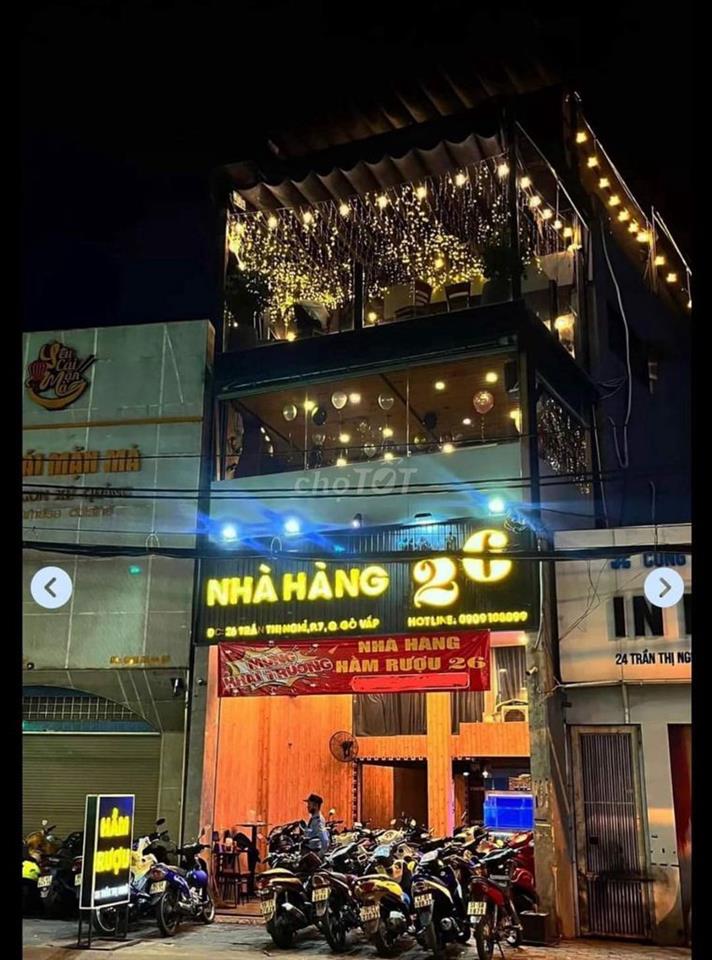 Cho thuê Nhà MT Trần Thị Nghỉ, Gò Vấp– 5.5x15m, NỞ HẬU 13.5m