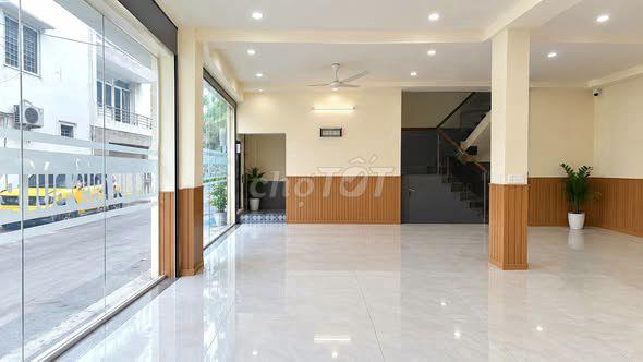 Cho thuê nhà góc 2 mặt tiềnnguyễn văn lượng gò vấp, 8x9m, 1 trệt 1 lầu
