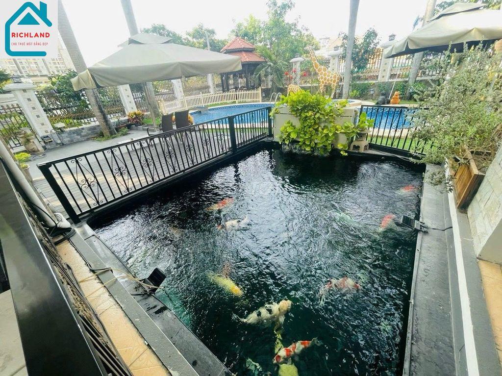 CHO THUÊ BIỆT THỰ CAO CẤP – 171 NGUYỄN VĂN HƯỞNG, Q2 -DT 35x25m