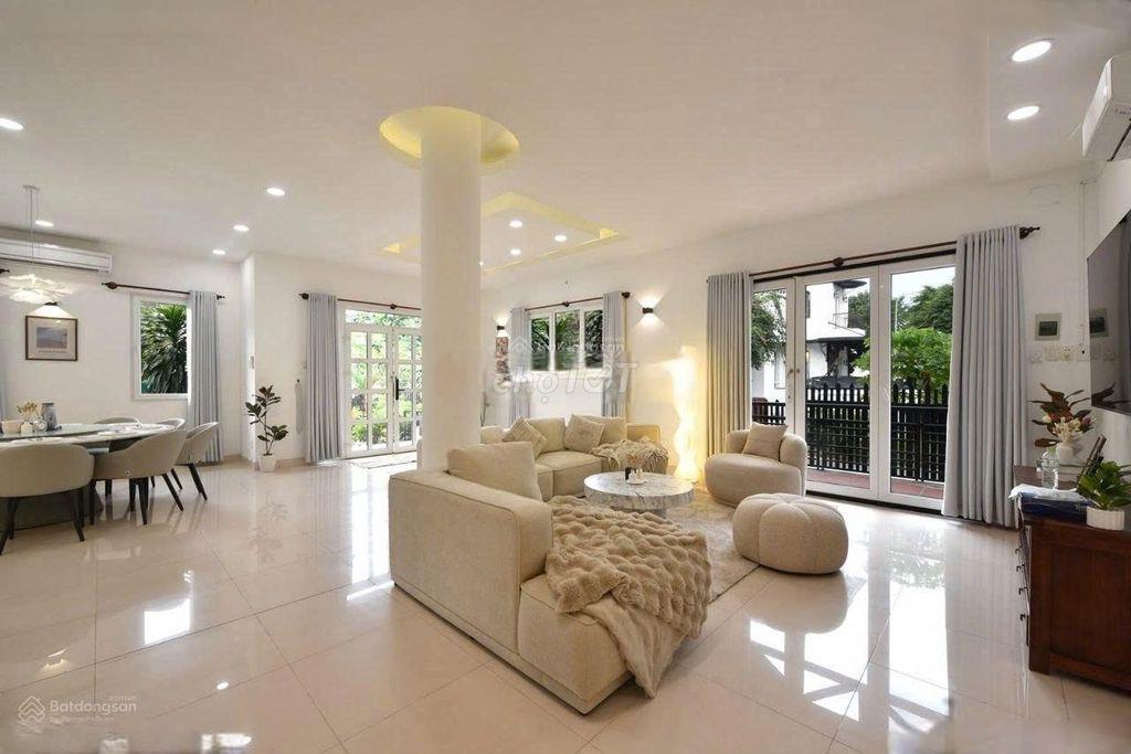 Cho thuê biệt thự 153/ Nguyễn Văn Hưởng,Q2-DT:375m² (Trệt + 2 lầu)