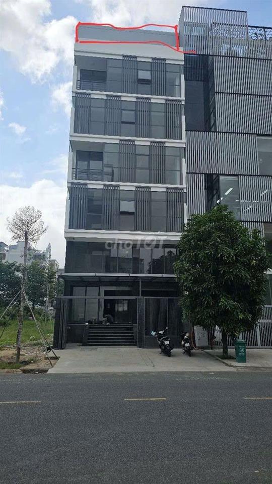 Cho thuê tòa nhà MT nguyễn thanh sơn thủ đức hầm trệtlửng 4lầu TM pccc