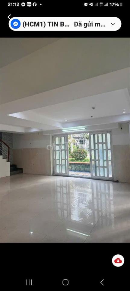 Căn hộ tầng trệt (SHOPHOUSE 3 MT) C/C TDH Trường Thọ Thủ Đức, DT 158m2