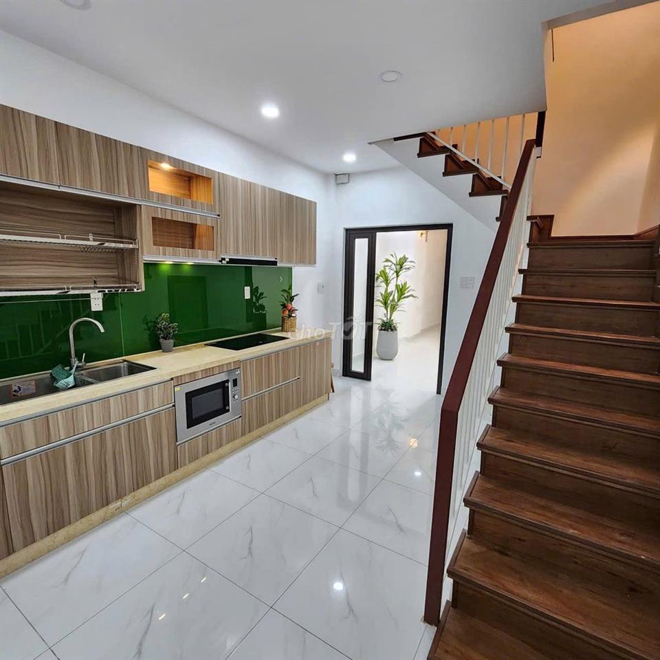 Cho thuê nhà mới Ngô Tất Tố, 4 tầng, 4 x 20m, hẻm xe hơi, chỉ 21tr