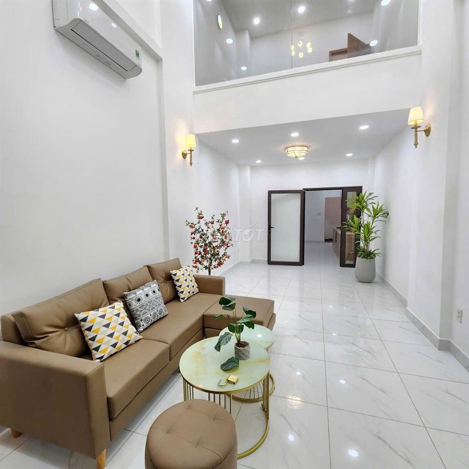 Cho thuê nhà mới Ngô Tất Tố, 4 tầng, 4 x 20m, hẻm xe hơi, chỉ 21tr
