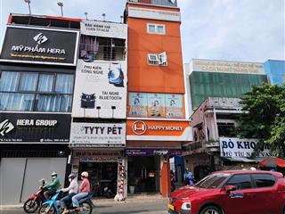 Cho thuê nhà mặt tiền CMT8, 3 tầng 4pn3wc, DTSD: 120m2, KD đa ngành