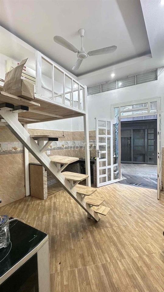 NHÀ HẺM XE HƠI 1 TRỆT 1 LỬNG NI SƯ HUỲNH LIÊN TÂN BÌNH