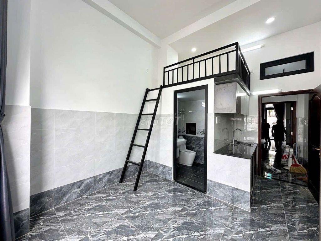 NHÀ MỚI 6P BAN CÔNG & MẶT BẰNG PHAN ĐÌNH PHÙNG