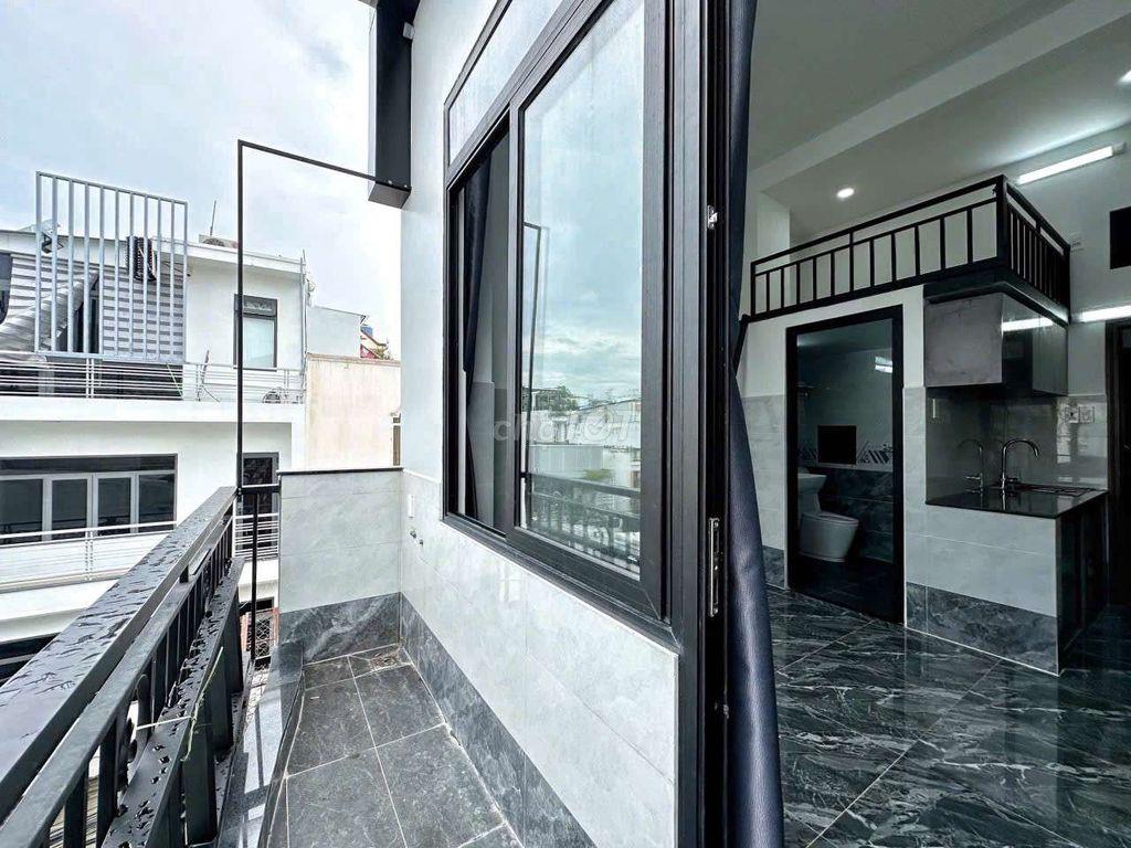 NHÀ MỚI 6P BAN CÔNG & MẶT BẰNG PHAN ĐÌNH PHÙNG