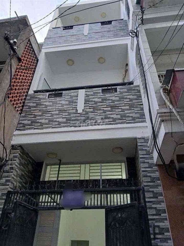 Nhà Nguyên Căn Q10 Nguyễn Tiểu La 4 Tầng 38m² 5 PN chỉ 16tr-ở/vp oke