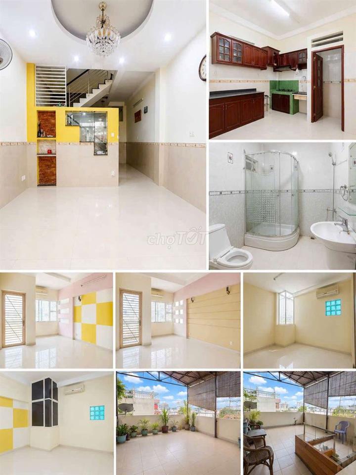 Hẻm 21  Thành Mỹ P.8 Q. Tân Bình - Ngang 4.2x15m 1 Trệt 2 Lầu ST 4PN