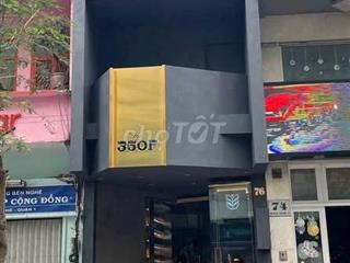 CHO THUÊ NHÀ MẶT TIỀN 76 NGÔ ĐỨC KẾ, Q1 – 4X23M, 3 TẦNG, 140TR