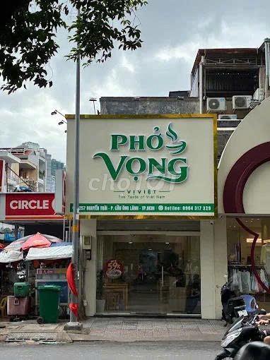 CHO THUÊ MẶT BẰNG 257A NGUYỄN TRÃI, Q1 – 4,5X20M, LĐR, 45TR