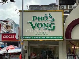 CHO THUÊ MẶT BẰNG 257A NGUYỄN TRÃI, Q1 – 4,5X20M, LĐR, 45TR
