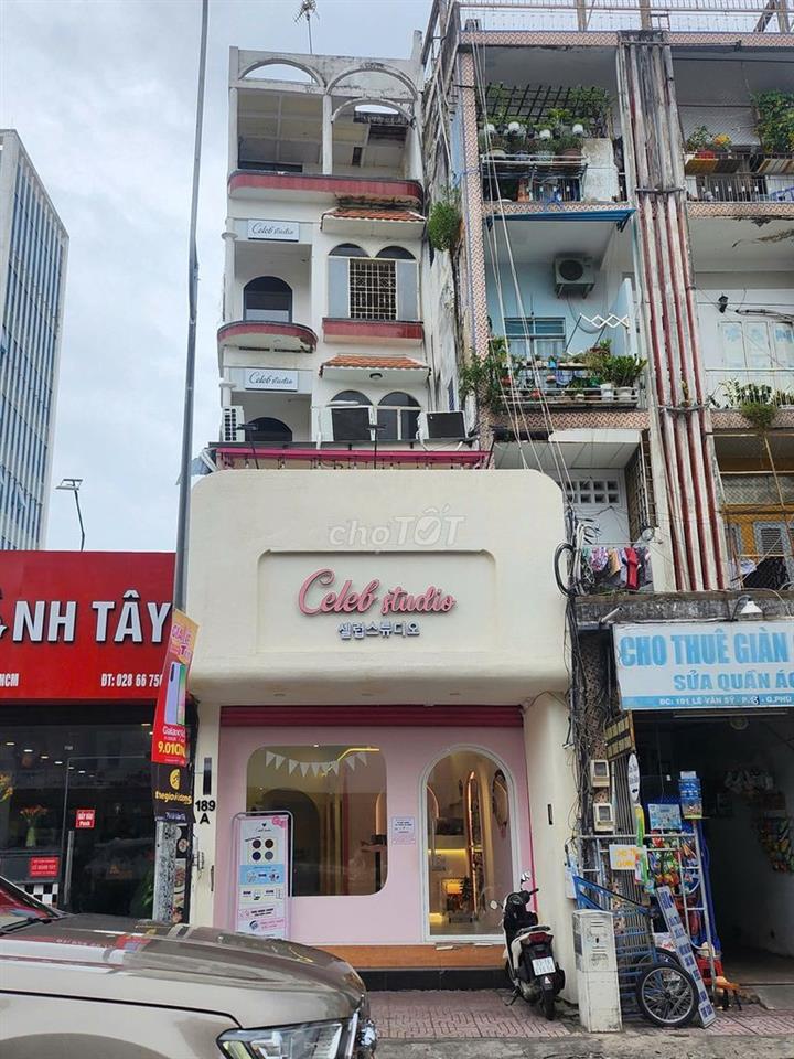 CHO THUÊ NHÀ MT 189A LÊ VĂN SỸ, QPN – 4 TẦNG, 40TR TL