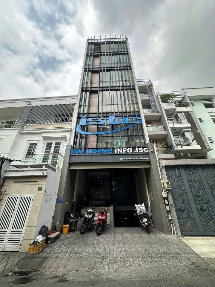 CHO THUÊ TÒA NHÀ HXH ĐƯỜNG 3/2 Q10 - 6X25M, HẦM 6 LẦU, TM, PCCC