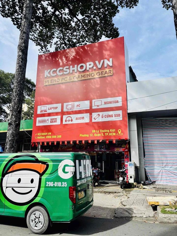 CHO THUÊ NHÀ MT LÝ THƯỜNG KIỆT, Q5 – NGANG 7,5M – GIÁ 63 TRIỆU/THÁNG