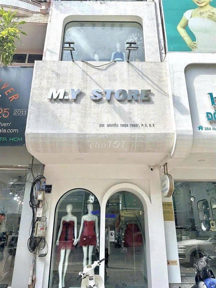 CHO THUÊ NHÀ MẶT TIỀN 286 NGUYỄN THIỆN THUẬT, Q3 – 5 TẦNG, 29TR