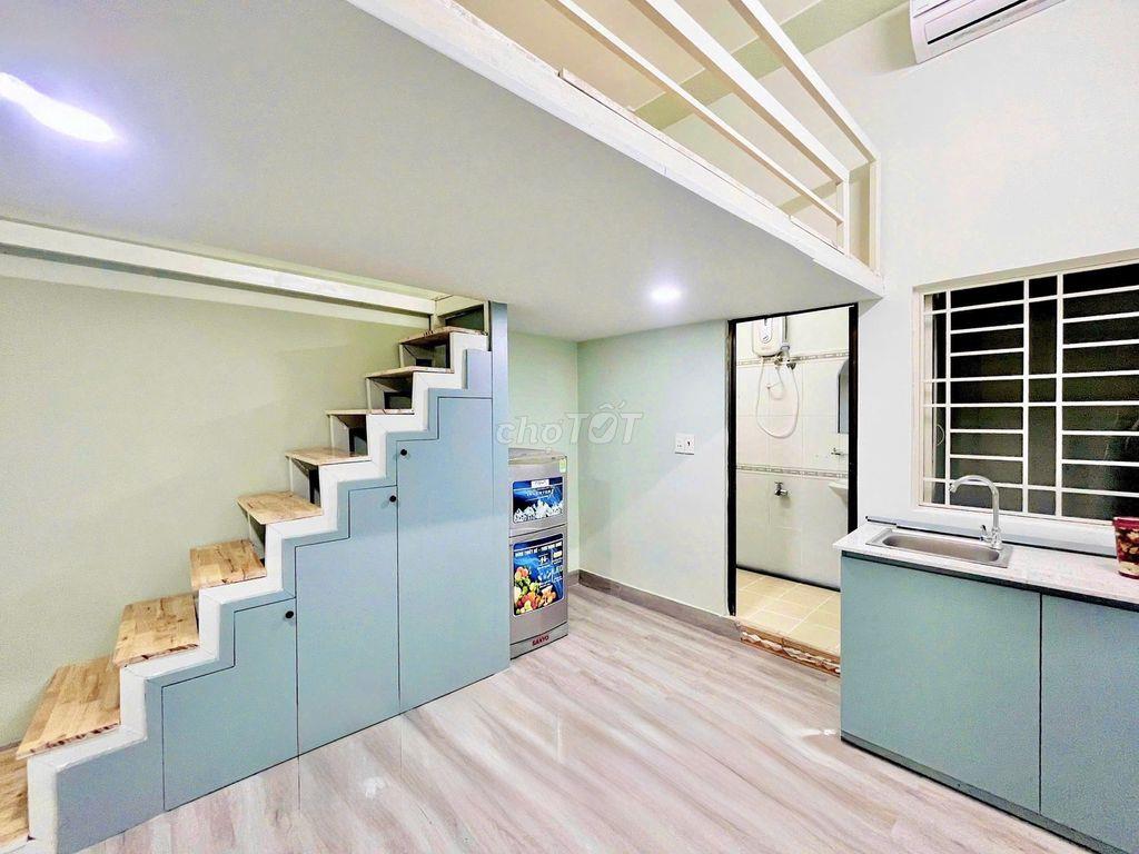 🏡 PHÒNG GÁC RỘNG FULL NỘI THẤT - TRỐNG SẴN TẠI TRƯỜNG CHINH, TÂN BÌNH