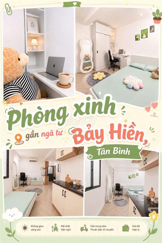 🌿 STUDIO XINH XẮN - FULL NỘI THẤT - NGUYỄN HỒNG ĐÀO, TÂN BÌNH 🌿