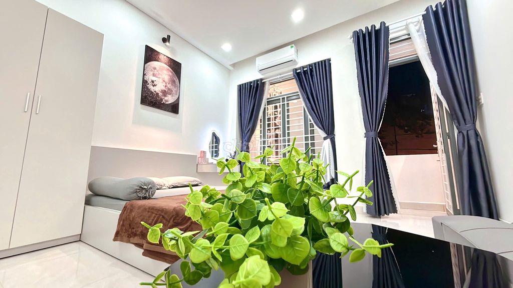 Cho Thuê Căn Hộ 1PN, 1PK, Ban Công Quận Tân Bình Nhà Mới 100%