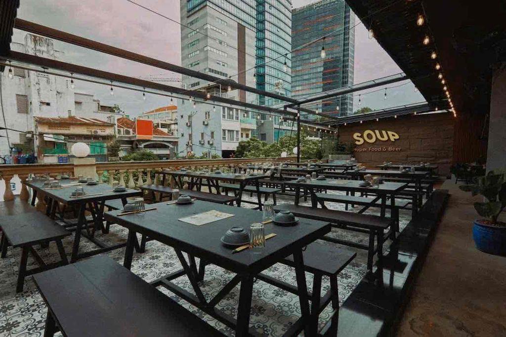 CHO THUÊ MẶT BẰNG 500m2 GÓC 2 MẶT TIỀN ĐƯỜNG CÔ BẮC - TRUNG TÂM QUẬN 1