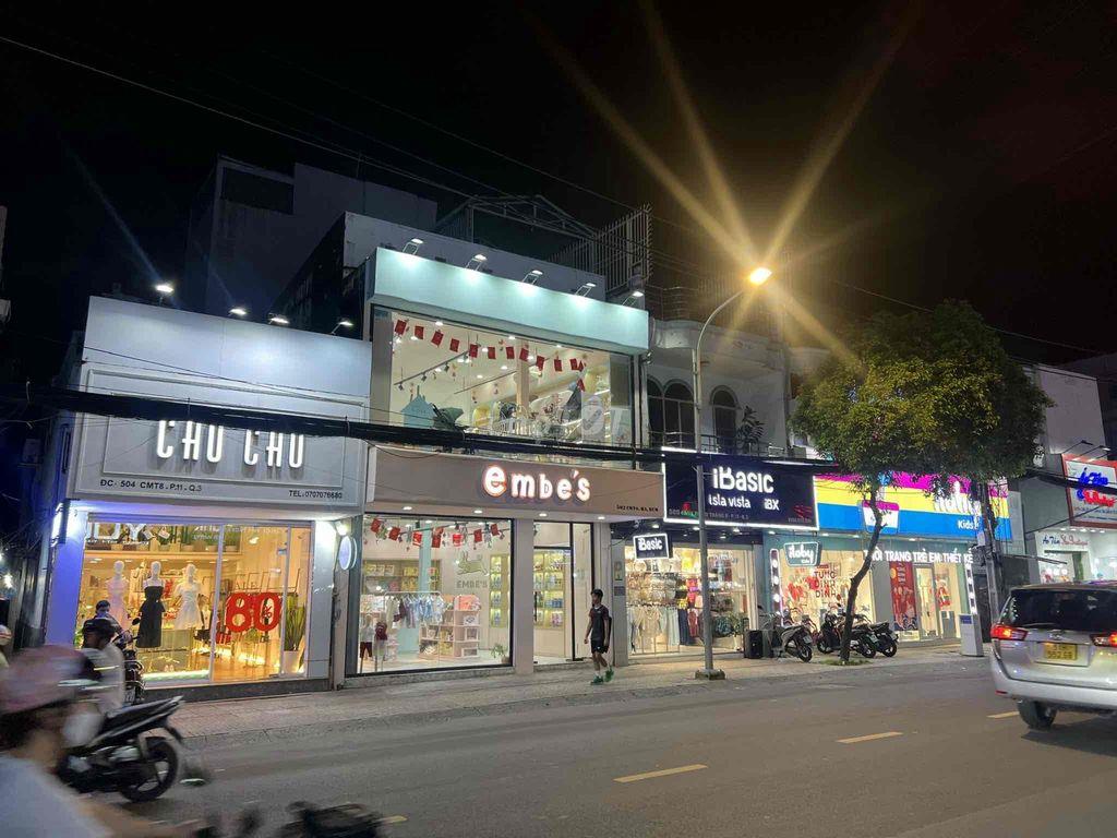 NGANG 6M - MẶT TIỀN VỊ TRÍ NHẬN DIỆN THƯƠNG HIỆU - QUẬN 3 !!