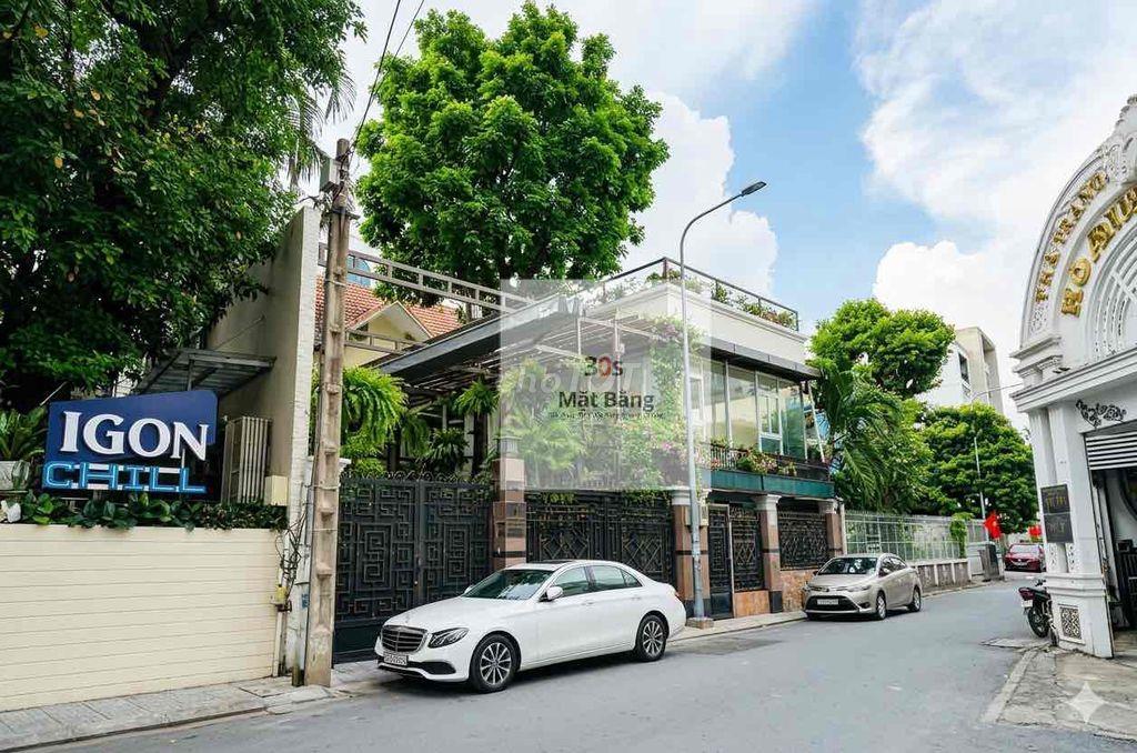 BIỆT THỰ SÂN VƯỜN !! DTSD 600m2 - MẶT TIỀN KHU VĂN PHÒNG SẦM UẤT- QTB