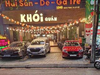 NHÀ HÀNG SÂN VƯỜN  DTSD 500m2!! NGAY MẶT TIỀN TRUNG TÂM QUẬN GÒ VẤP !!
