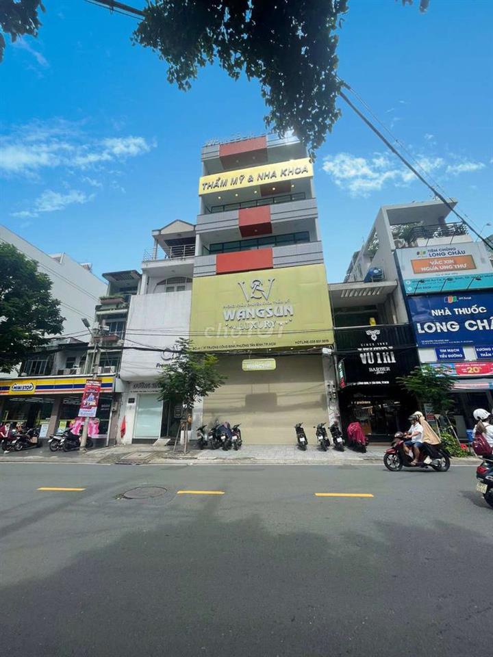 DT 8,5 x 15m Hầm Trệt Lửng 5Lầu Sân Thượng Thang Máy PCCC Tiêu Chuẩn
