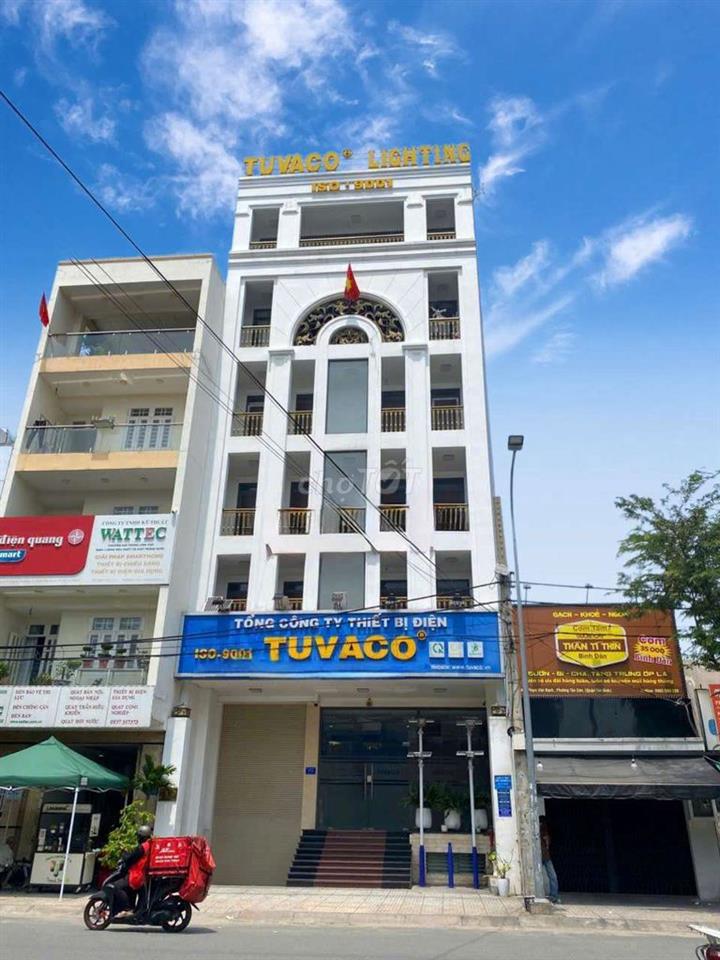 DT : 10 x 28M Hầm Trệt 5 Lầu Thang Máy PCCC