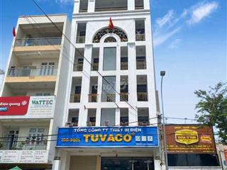 DT : 10 x 28M Hầm Trệt 5 Lầu Thang Máy PCCC