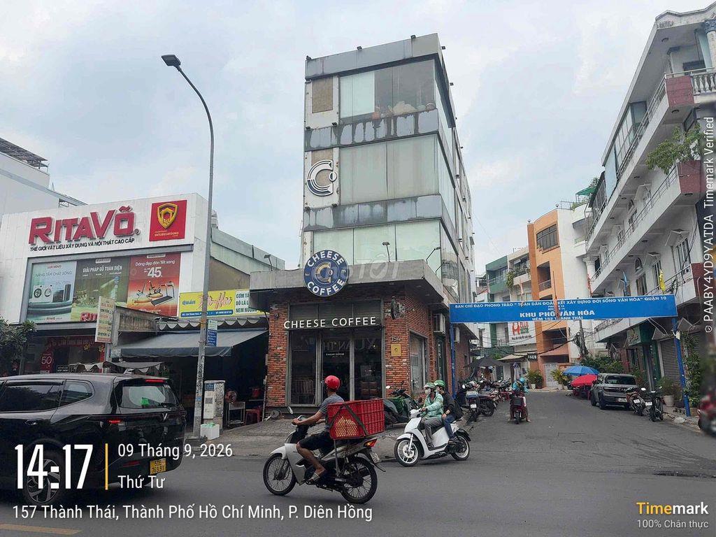Góc 2 Mặt Tiền - Thành Thái ( Đoạn đẹp ), Quận 10