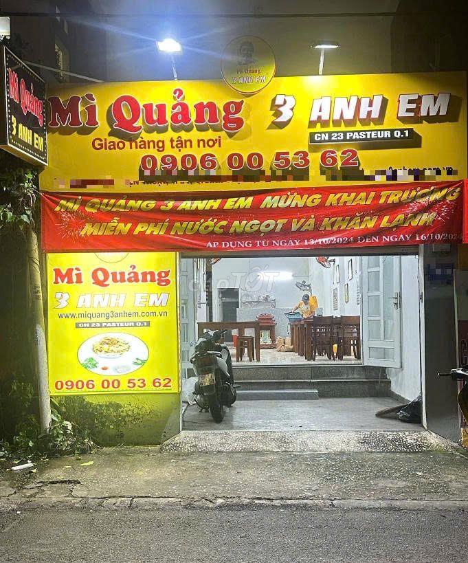 Cho Quán Ăn Mặt Tiền Nguyễn Thiện Thuật Ngang 5m Sát Bùi Đình Túy
