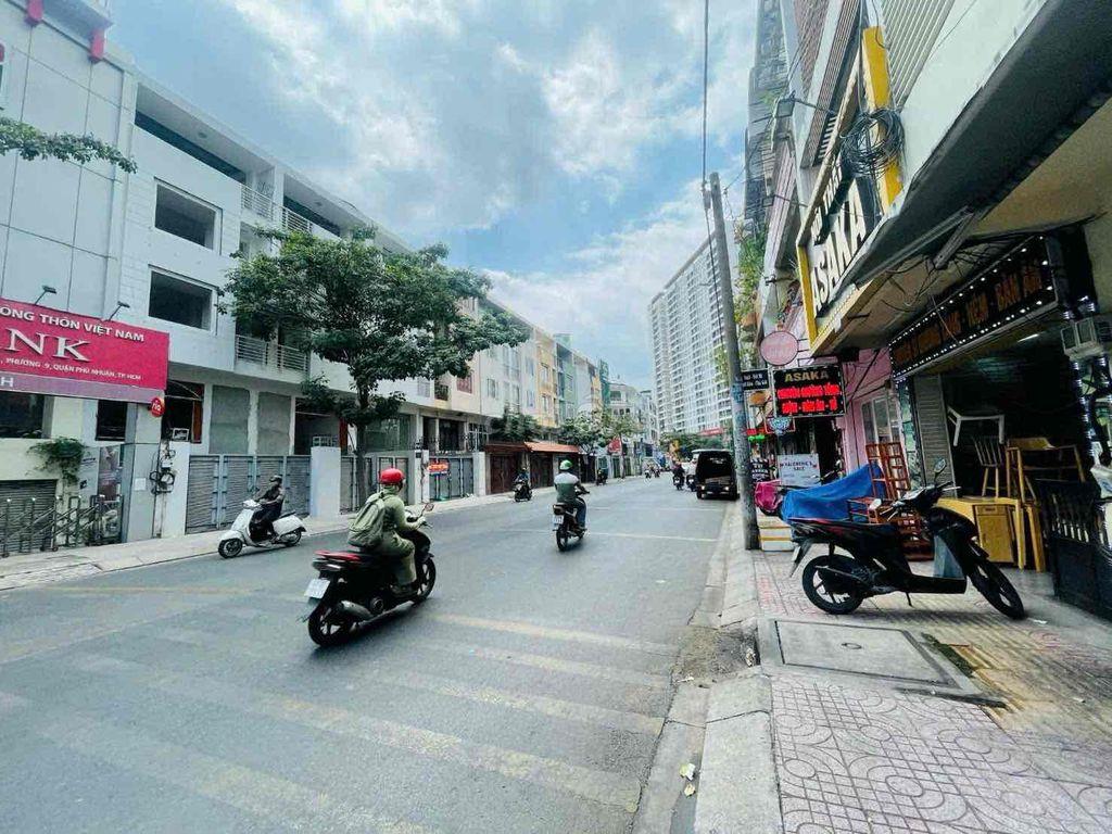 CHO THUÊ MẶT TIỀN PHỔ QUANG PHÚ NHUẬN 8.5X20M 1 HẦM 4 TẦNG GIÁ 50TR