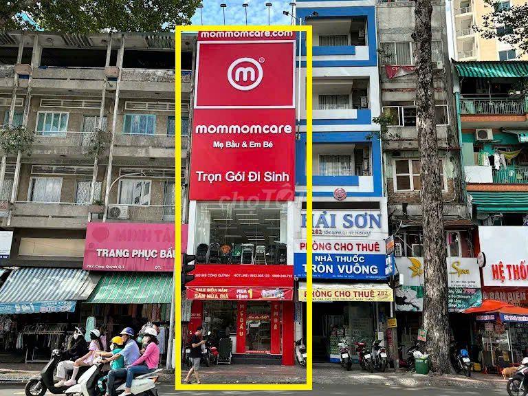 CHO THUÊ NHÀ MẶT TIỀN ĐƯỜNG CỐNG QUỲNH, PHƯỜNG PHẠM NGŨ LÃO, QUẬN 1