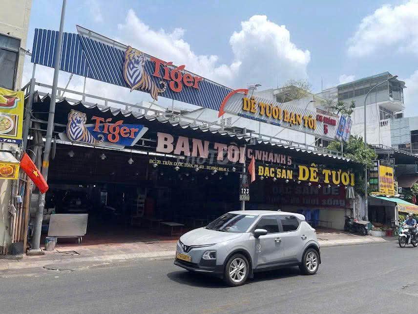 CHO THUÊ NHÀ DIỆN TÍCH LỚN ĐƯỜNG TRẦN QUỐC TOẢN, P. VÕ THỊ SÁU, QUẬN 3
