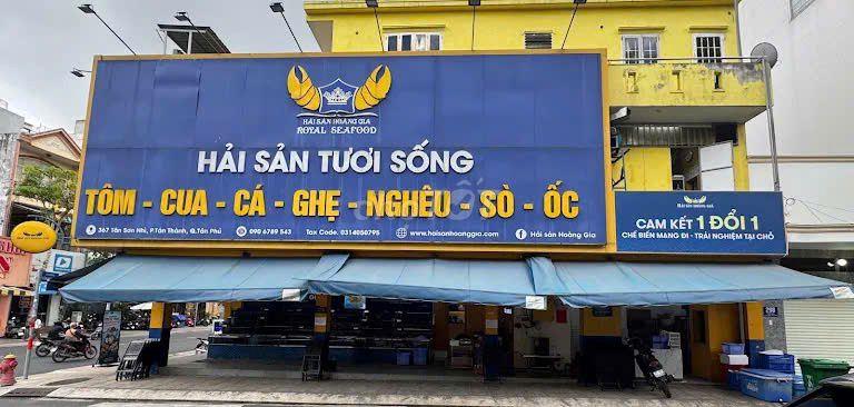 CHO THUÊ NHÀ 2 MẶT TIỀN TÂN SƠN NHÌ-TÂN PHÚ, 1 TRỆT 2 LẦU, GIÁ 45TR/TH