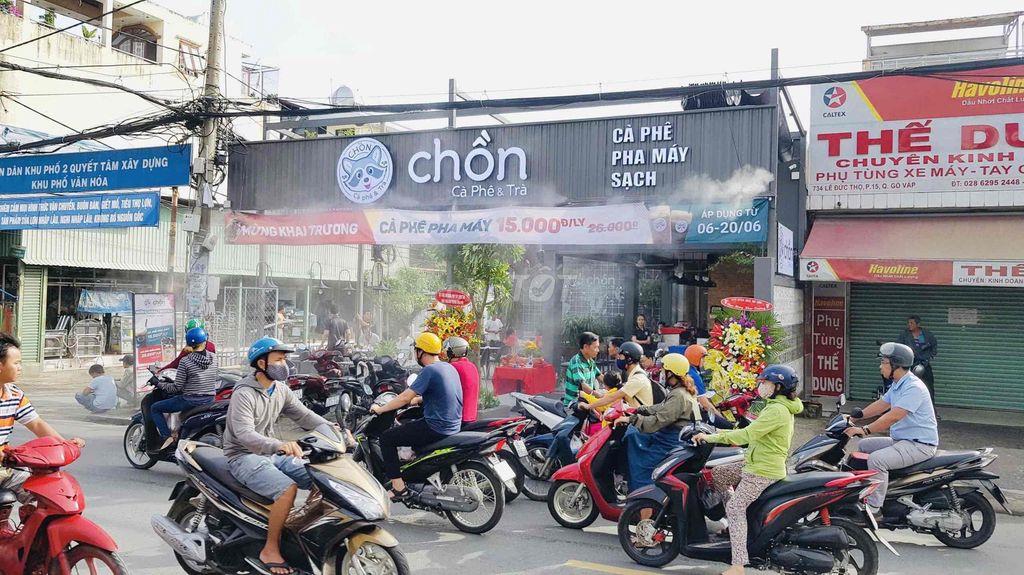 CHO THUÊ MẶT BẰNG GÓC 2MT LÊ ĐỨC THỌ GÒ VẤP GẦN TRƯỜNG HỌC