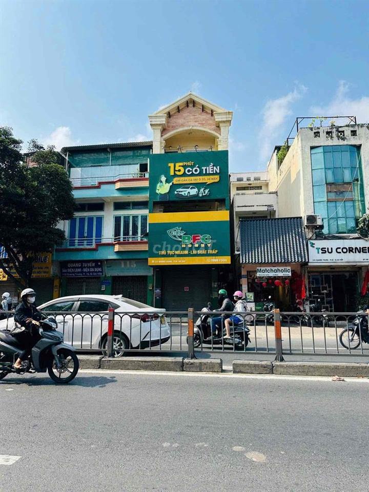 CHO THUÊ NHÀ MẶT TIỀN QUANG TRUNG P10 GÒ VẤP GẦN VINCOM