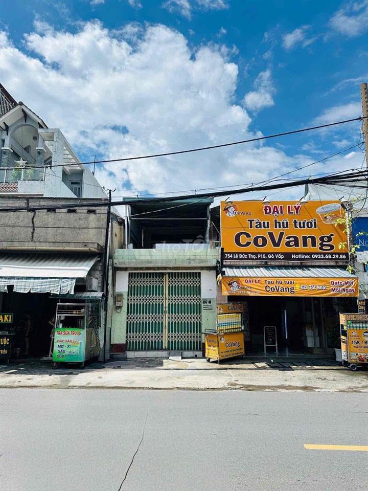CHO THUÊ NHÀ MẶT TIỀN LÊ ĐỨC THỌ P15 GÒ VẤP SÁT TRƯỜNG HỌC