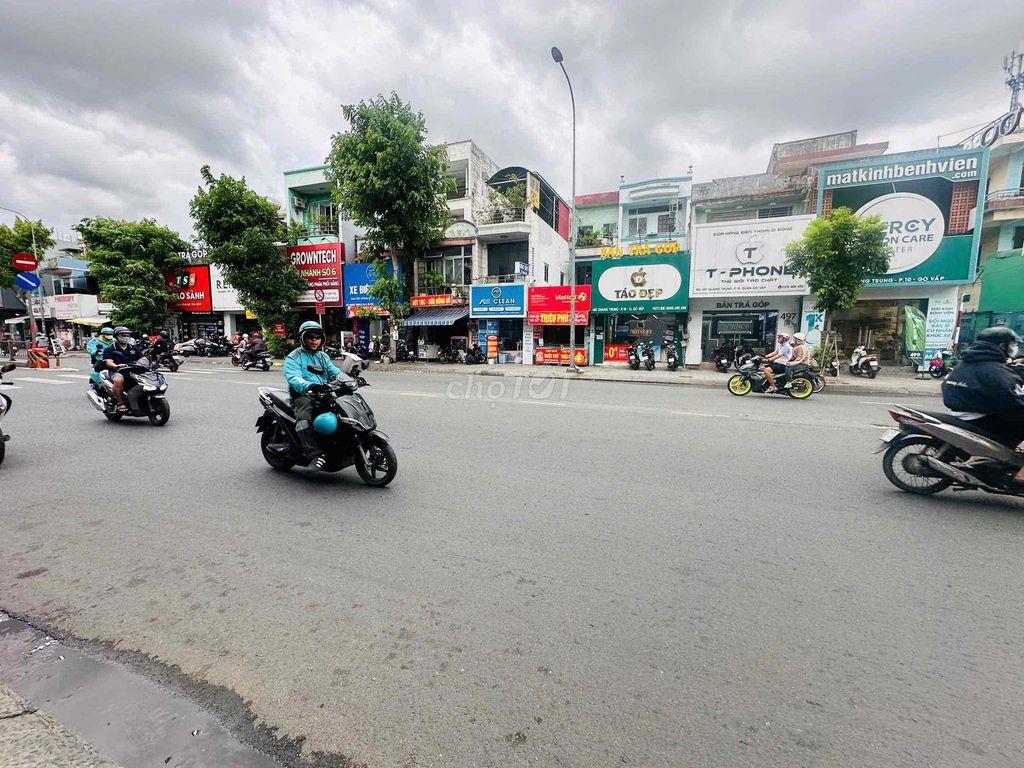 CHO THUÊ NHÀ MẶT TIỀN QUANG TRUNG 4PN P10 GÒ VẤP GẦN  VINCOM