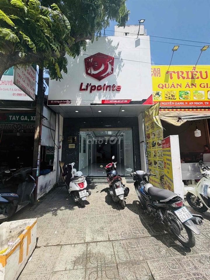 NHÀ MẶT TIỀN NGUYỄN OANH GÒ VẤP GẦN NGAY NGÃ TƯ LÊ ĐỨC THỌ