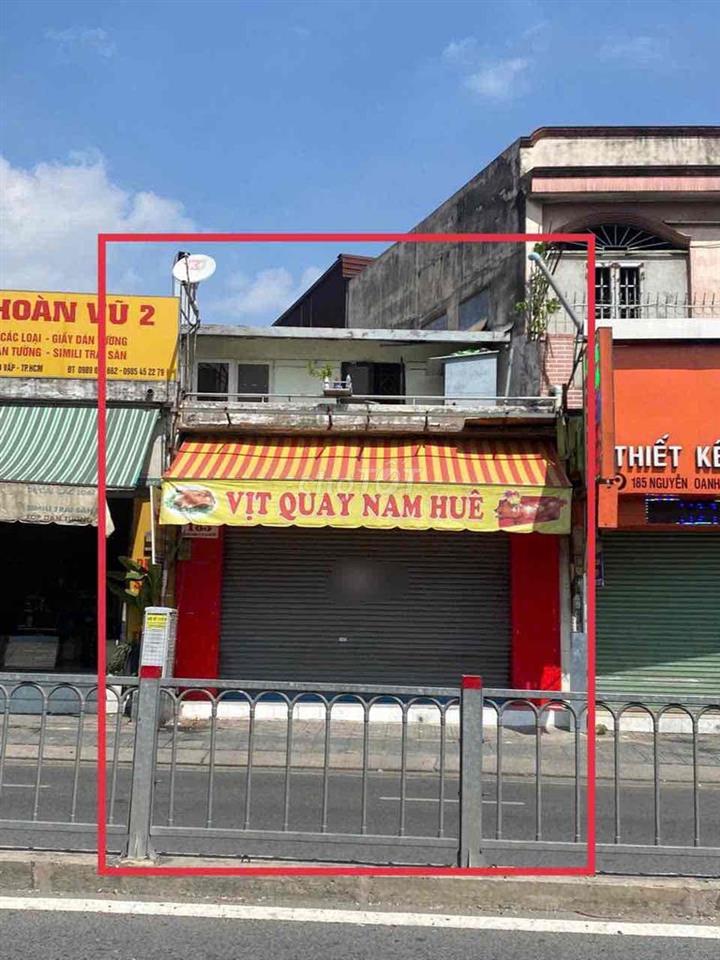CHO THUÊ NHÀ MẶT TIỀN NGUYỄN OANH NGAY NGÃ TƯ NGUYỄN VĂN LƯỢNG