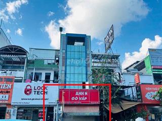MẶT BẰNG  MẶT  TIỀN PHAN VĂN TRỊ P7 GÒ VẤP NGAY  NGÃ 5 VỊ TRÍ TRUN