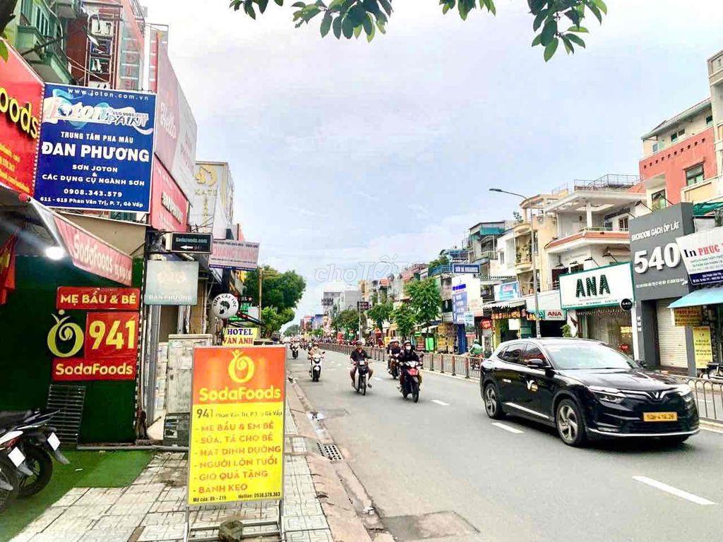 CHO THUÊ MB MẶT TIỀN PHAN VĂN TRỊ P7 GÒ VẤP GẦN NGÃ 5