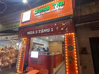 CHO THUÊ MẶT BẰNG BÁN TAKE AWAY KHU ĐÔNG ĐÚC
