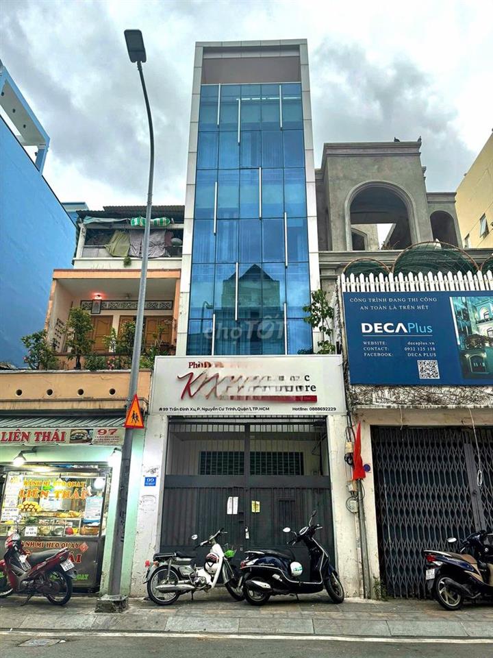 🏢 MẶT TIỀN TRẦN ĐÌNH XU , QUẬN 1 - 4,2X20m - 5 TẦNG - 65 TRIỆU